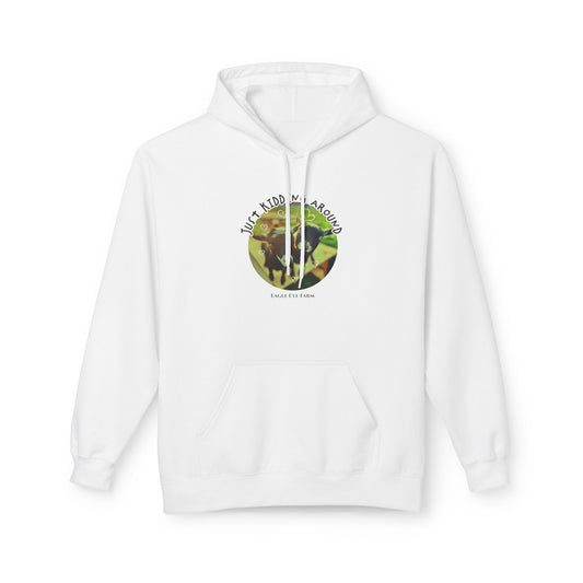 Kidding Around (goats)Hoodie
