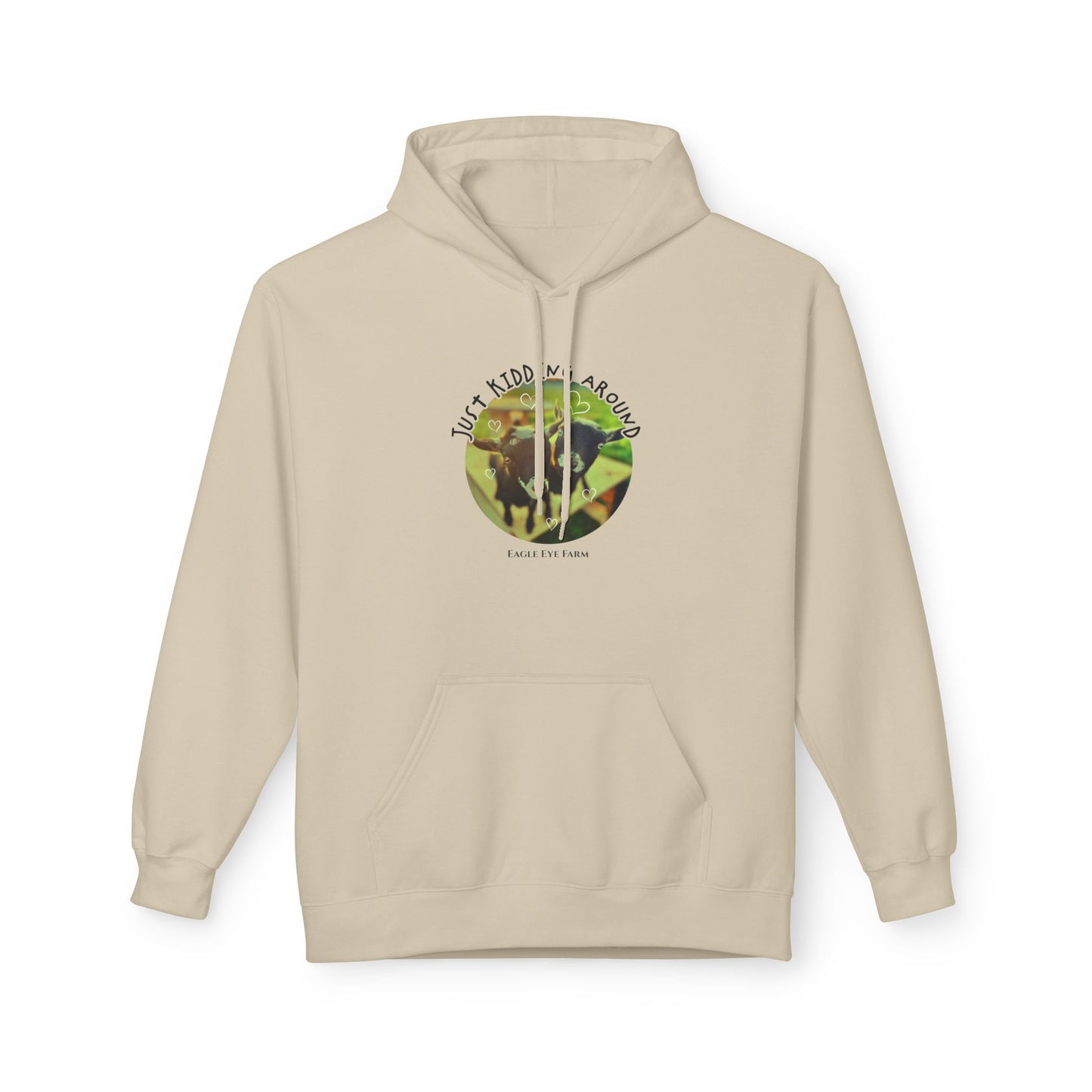 Kidding Around (goats)Hoodie