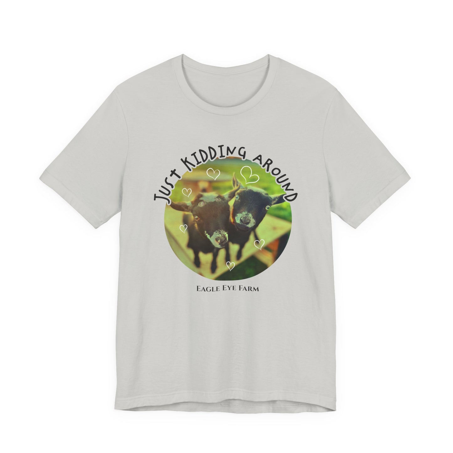 just kidding (goat) Short Sleeve
