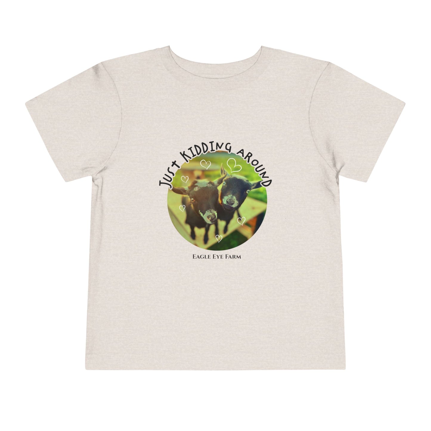 kidding around(goat) Toddler Short Sleeve