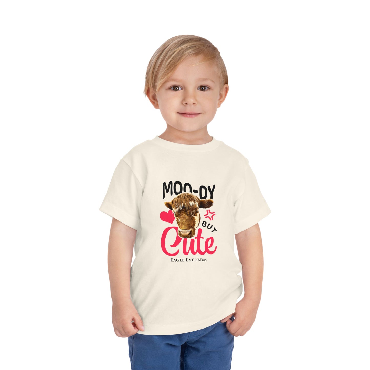Moo-dy Toddler Tee