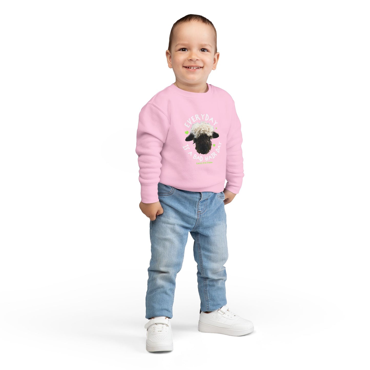 Bad Hair Day Toddler Sweatshirt
