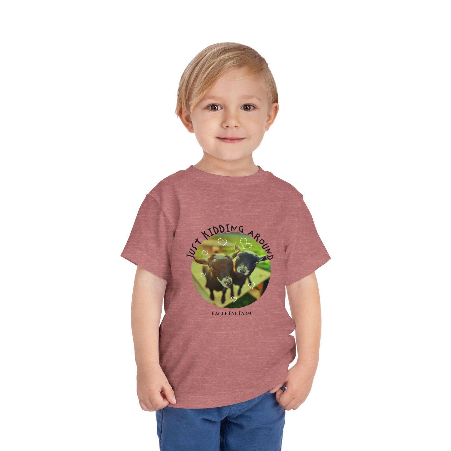 kidding around(goat) Toddler Short Sleeve