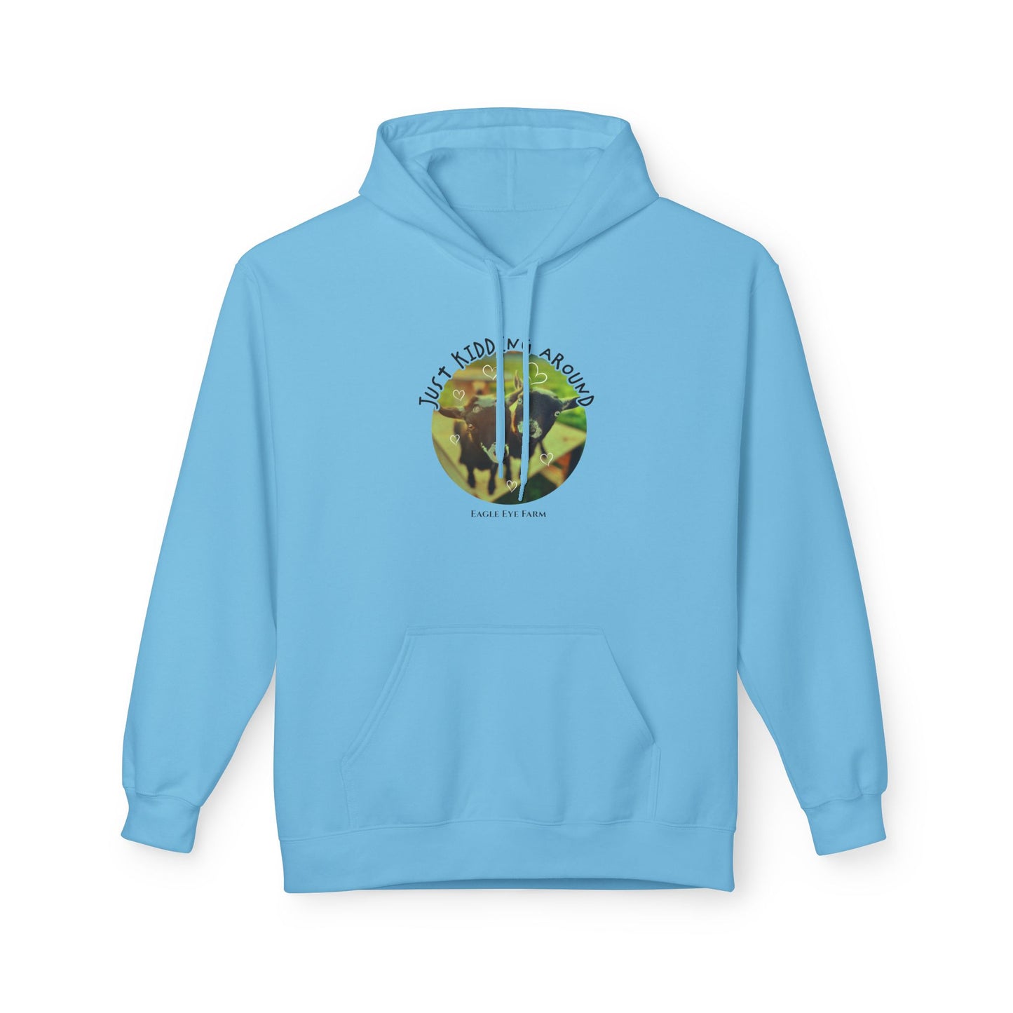 Kidding Around (goats)Hoodie