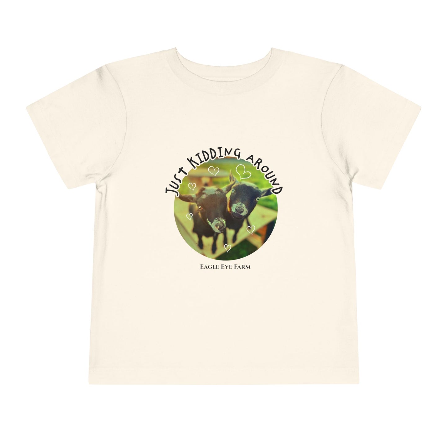 kidding around(goat) Toddler Short Sleeve