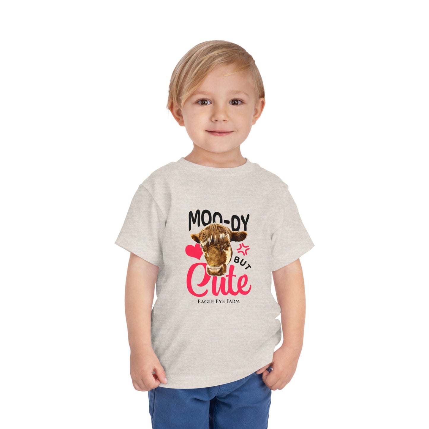 Moo-dy Toddler Tee