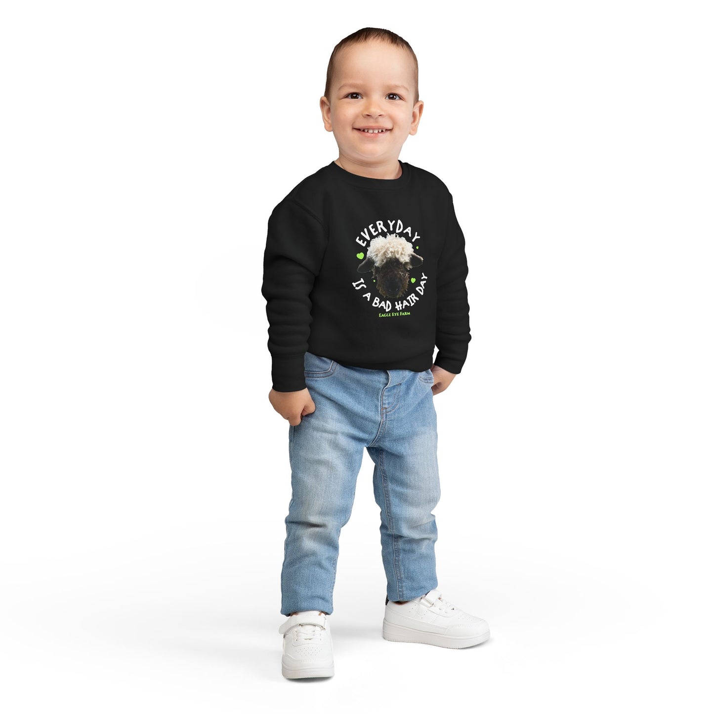 Bad Hair Day Toddler Sweatshirt