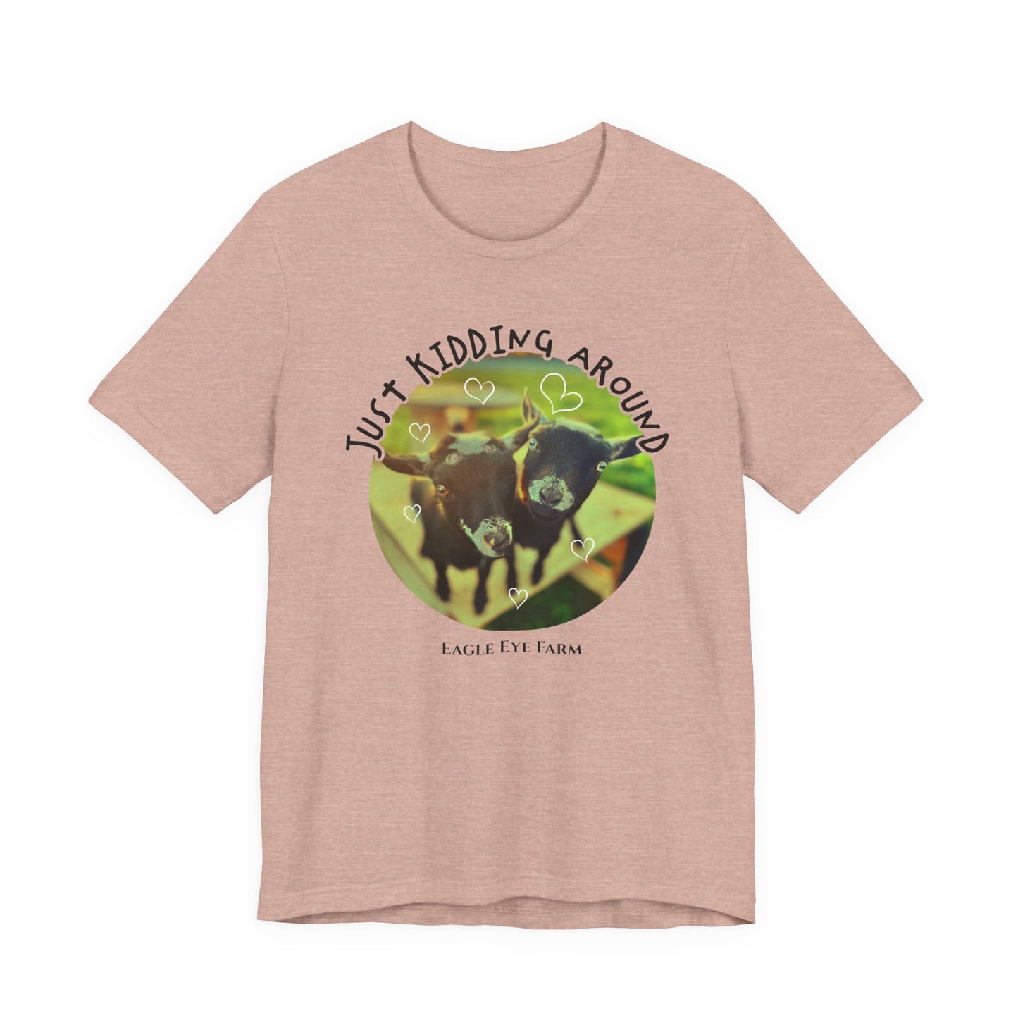 just kidding (goat) Short Sleeve