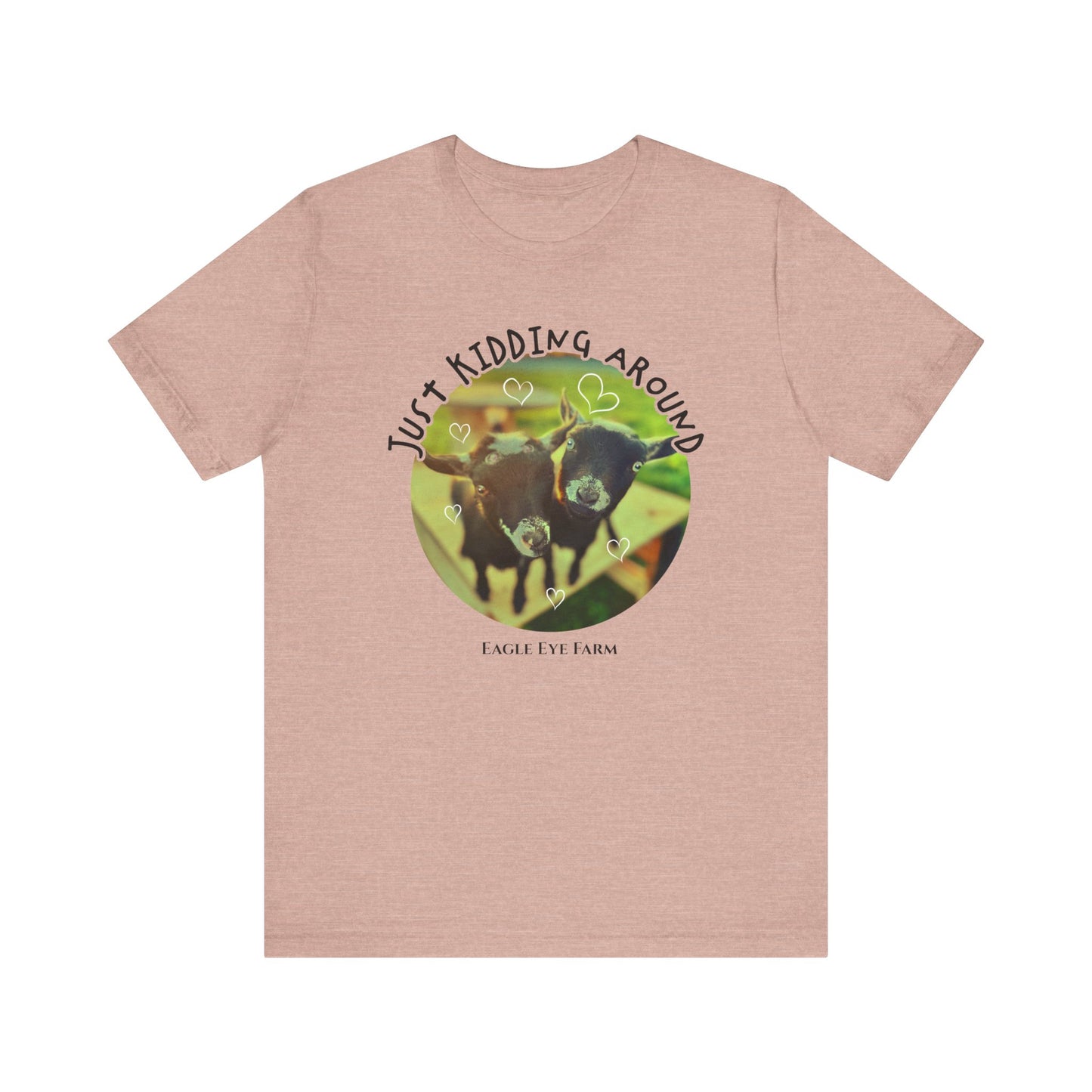 just kidding (goat) Short Sleeve