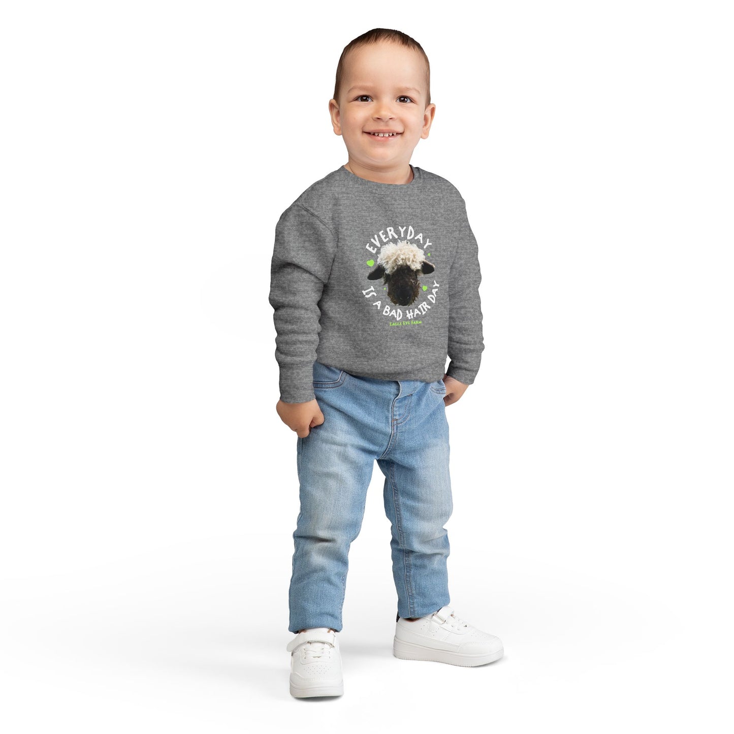 Bad Hair Day Toddler Sweatshirt