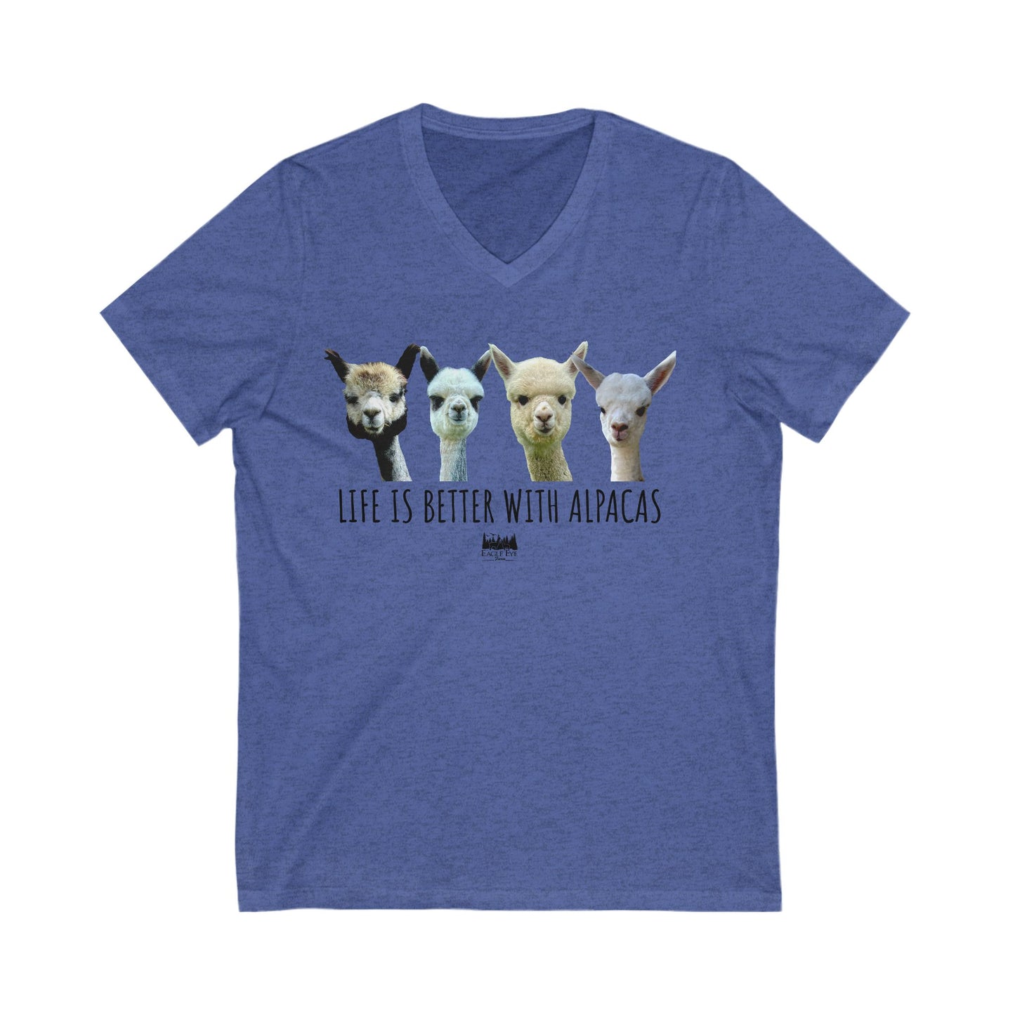Life's better with Alpacas V-Neck Tee