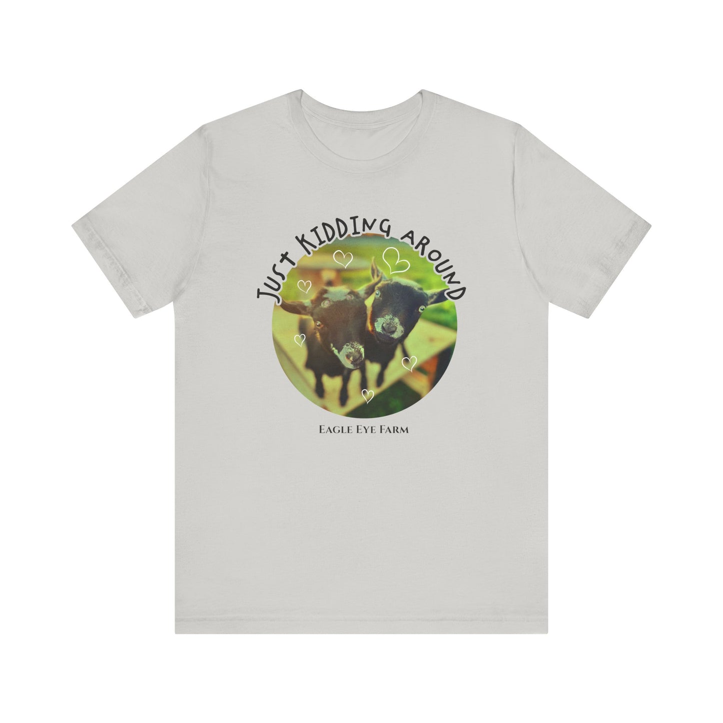 just kidding (goat) Short Sleeve