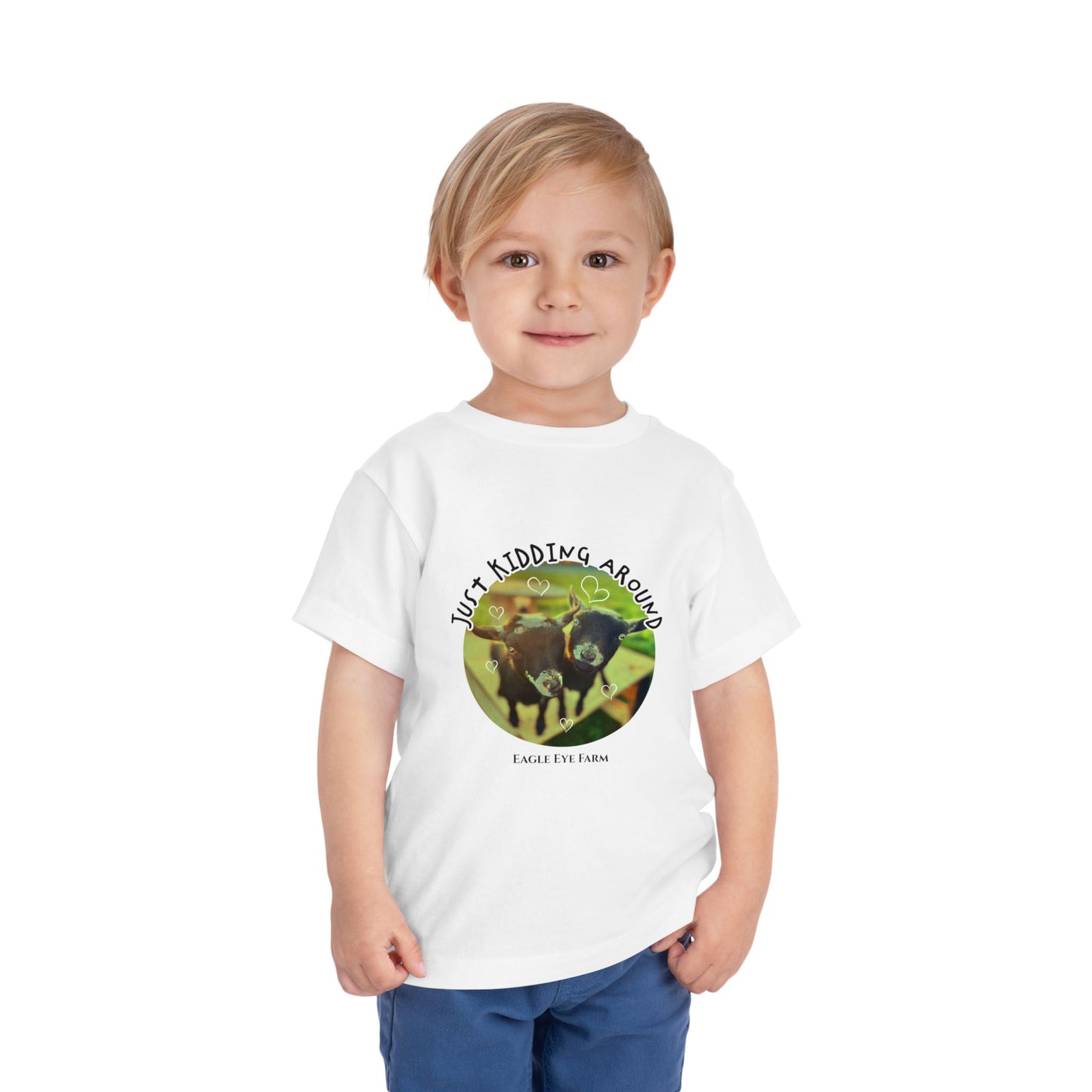 kidding around(goat) Toddler Short Sleeve