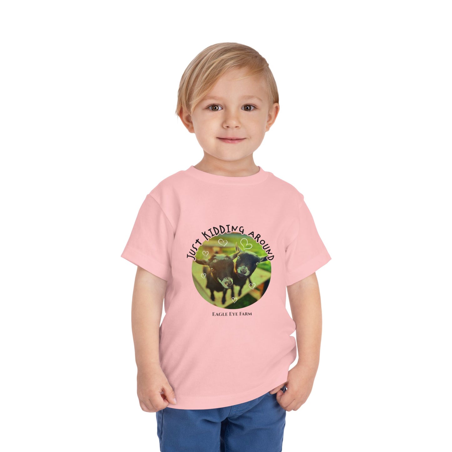 kidding around(goat) Toddler Short Sleeve
