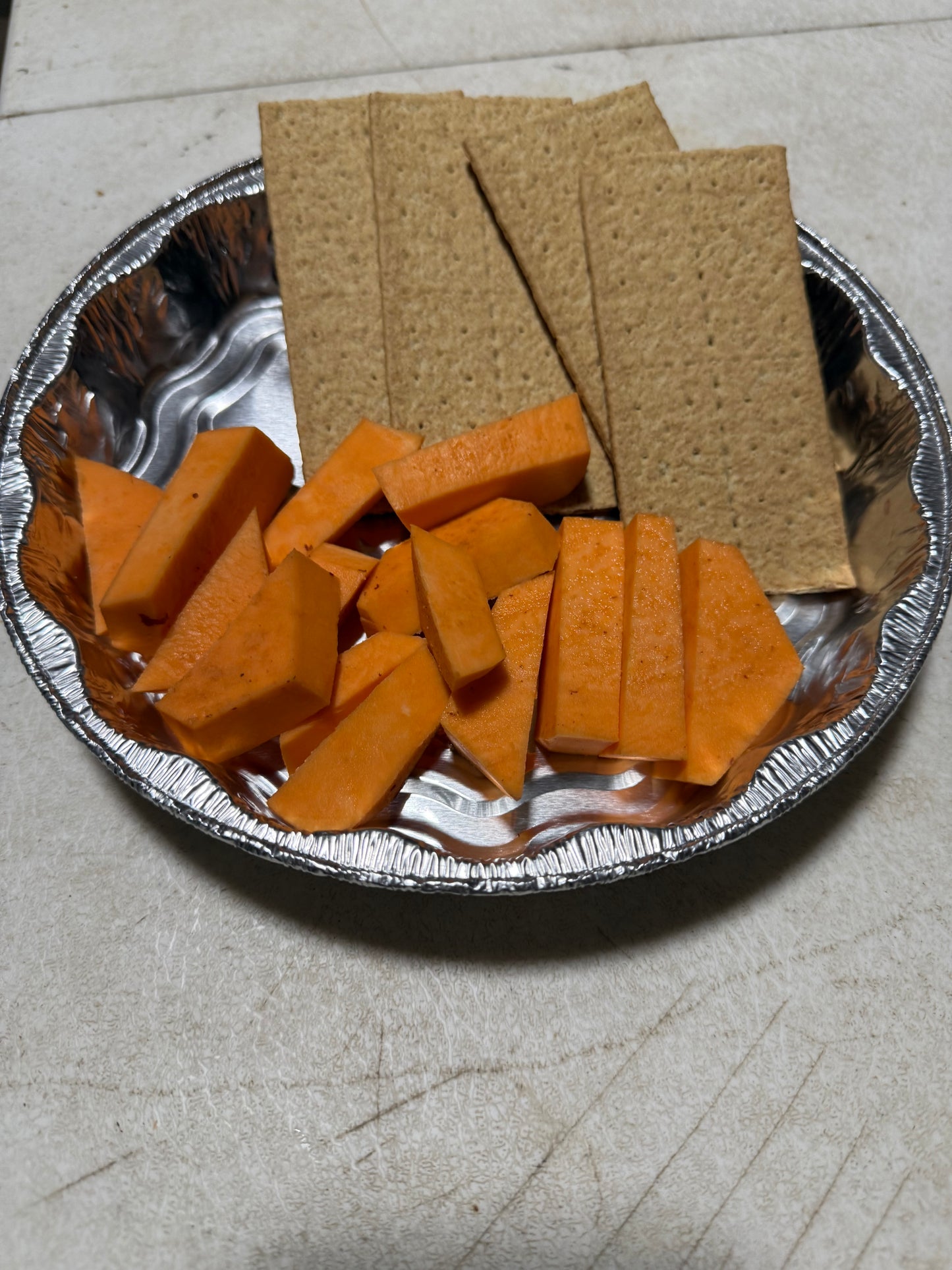 Sweet Potato Snowflakes