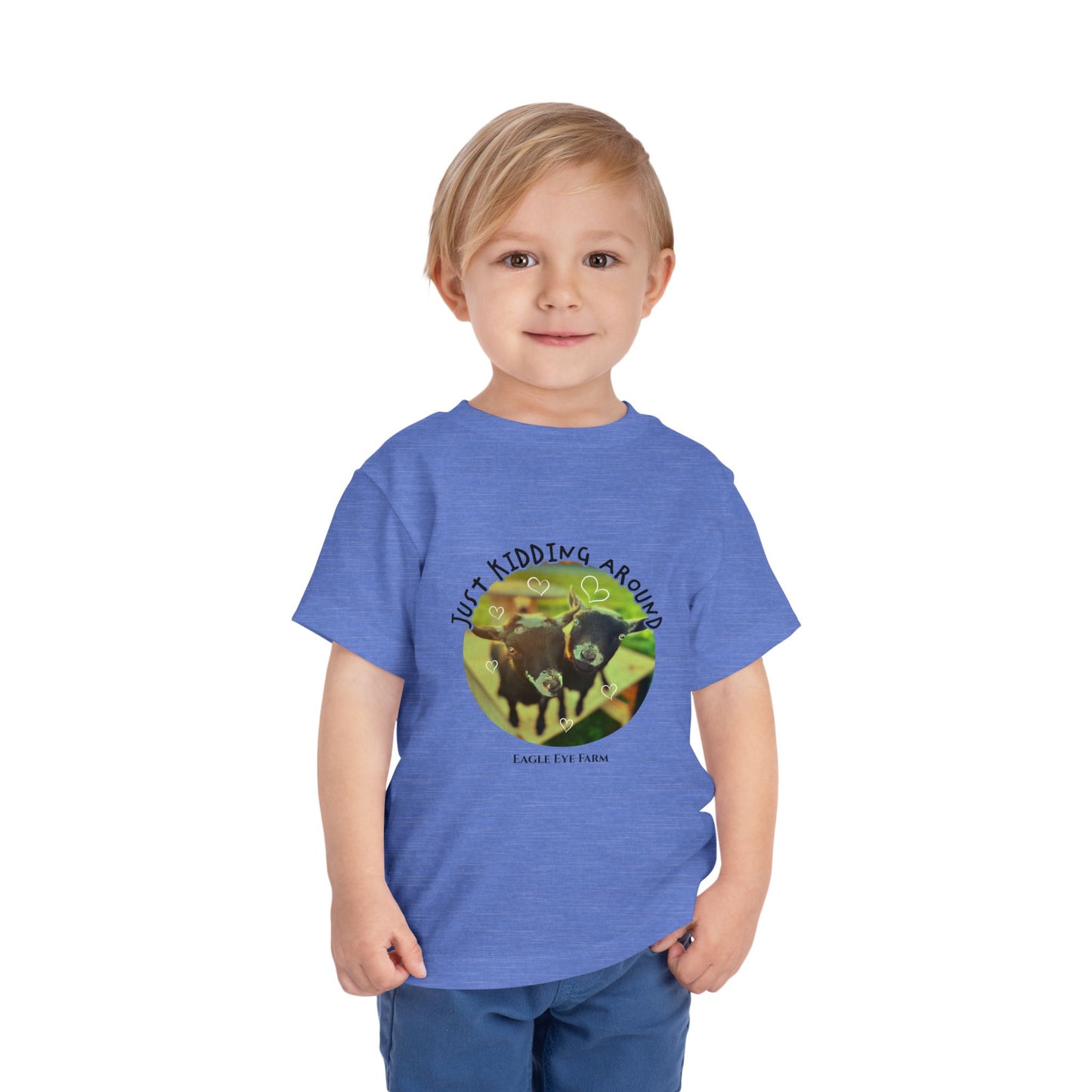 kidding around(goat) Toddler Short Sleeve