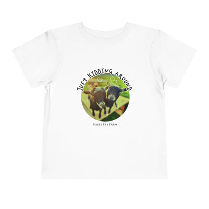 kidding around(goat) Toddler Short Sleeve