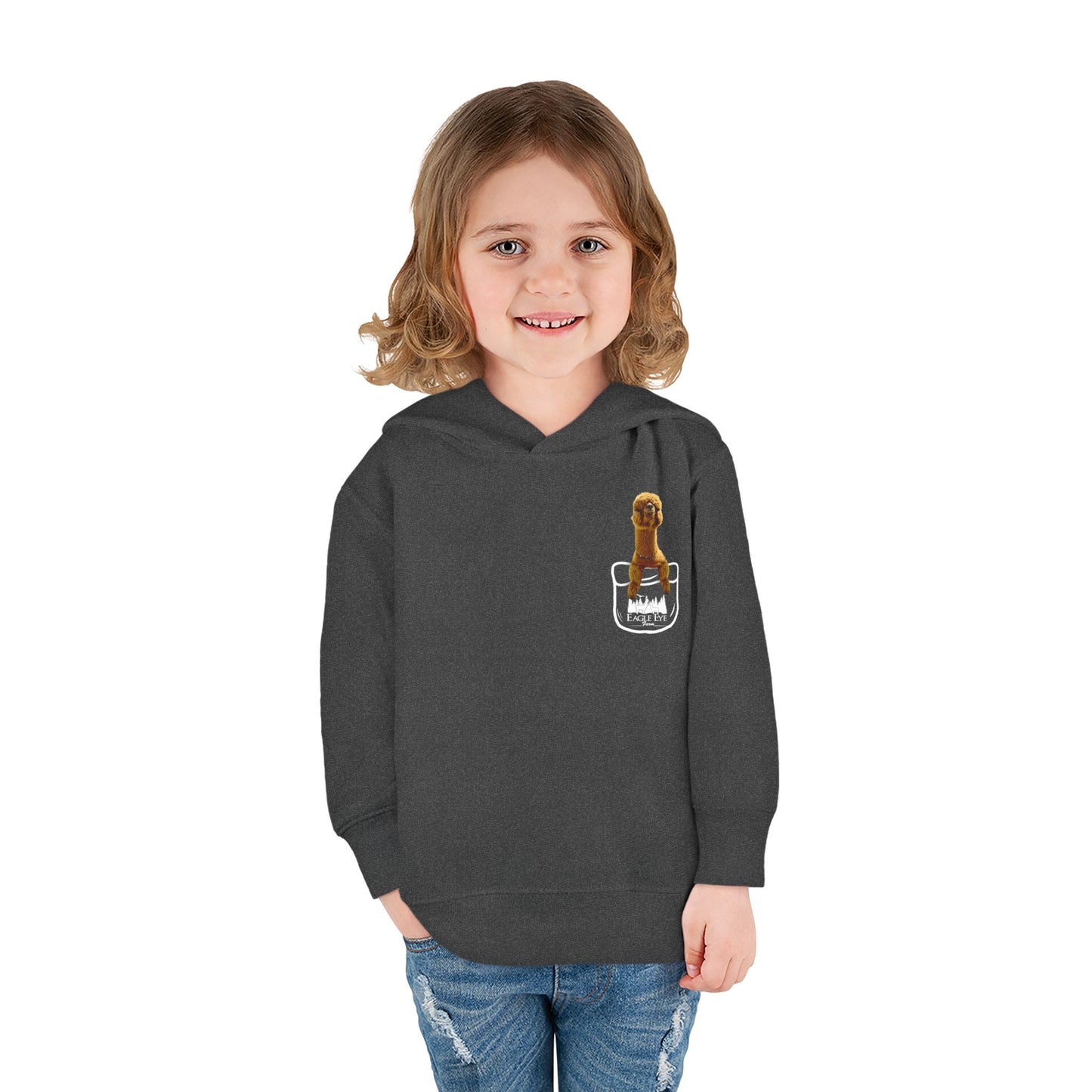 Pocket Pals Alpaca Toddler Hoodie