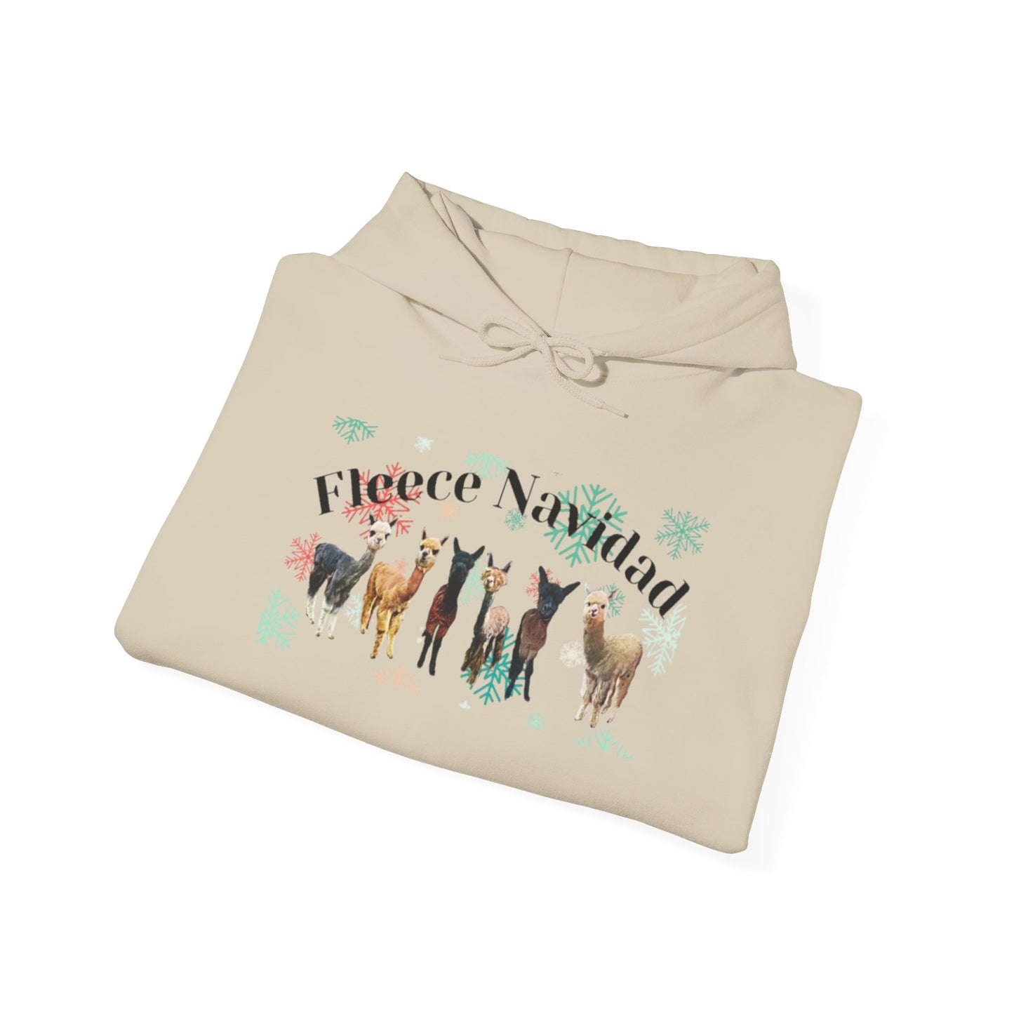 Fleece Navidad Hooded Sweatshirt