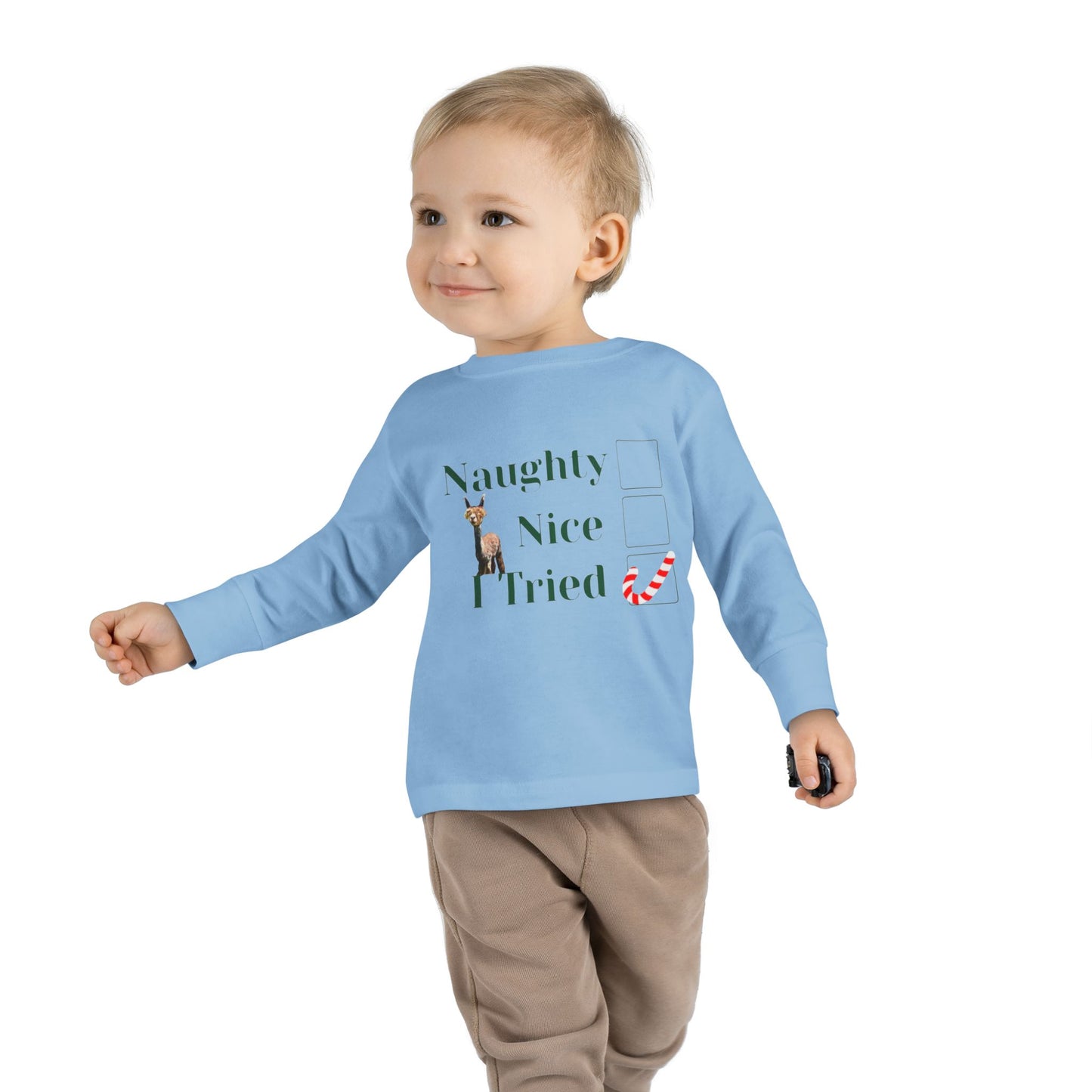 Naughty Toddler Long Sleeve Tee