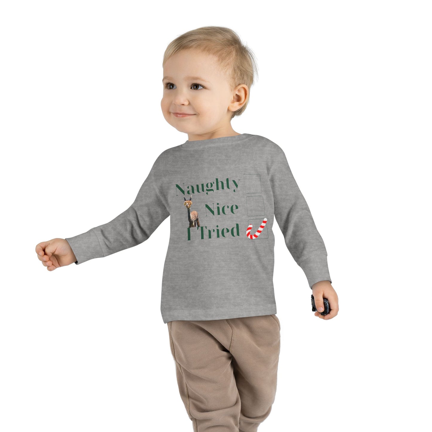 Naughty Toddler Long Sleeve Tee