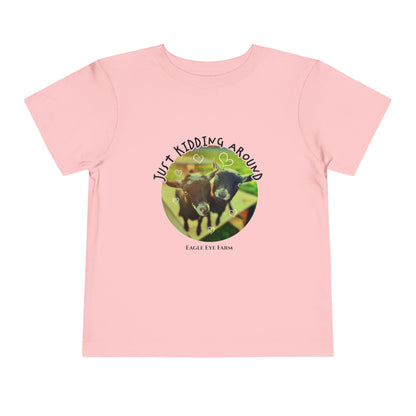 kidding around(goat) Toddler Short Sleeve