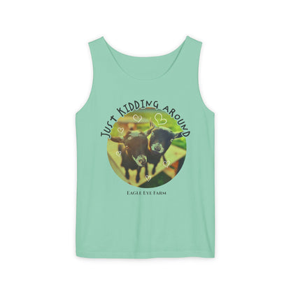 Just Kidding (goat) Tank Top