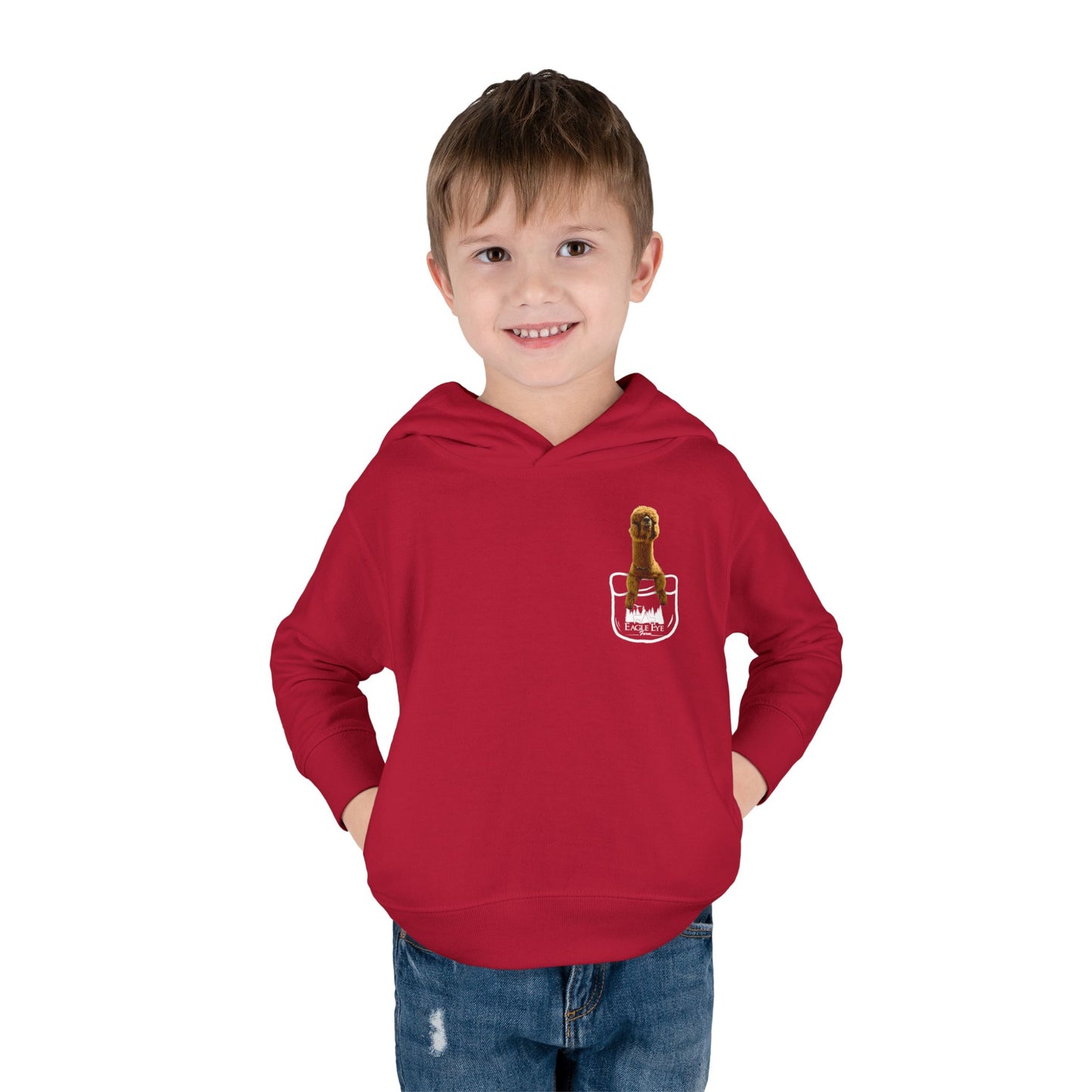 Pocket Pals Alpaca Toddler Hoodie