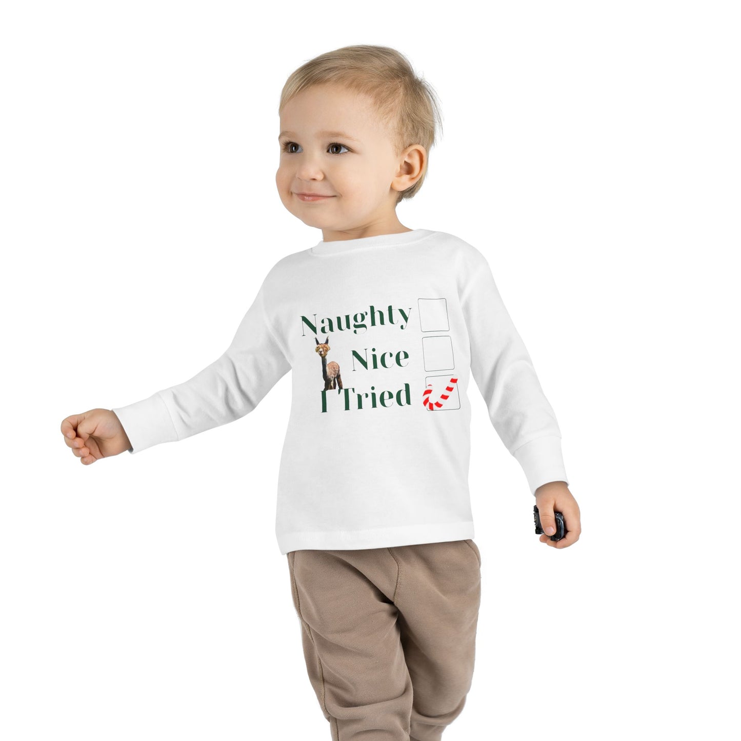 Naughty Toddler Long Sleeve Tee