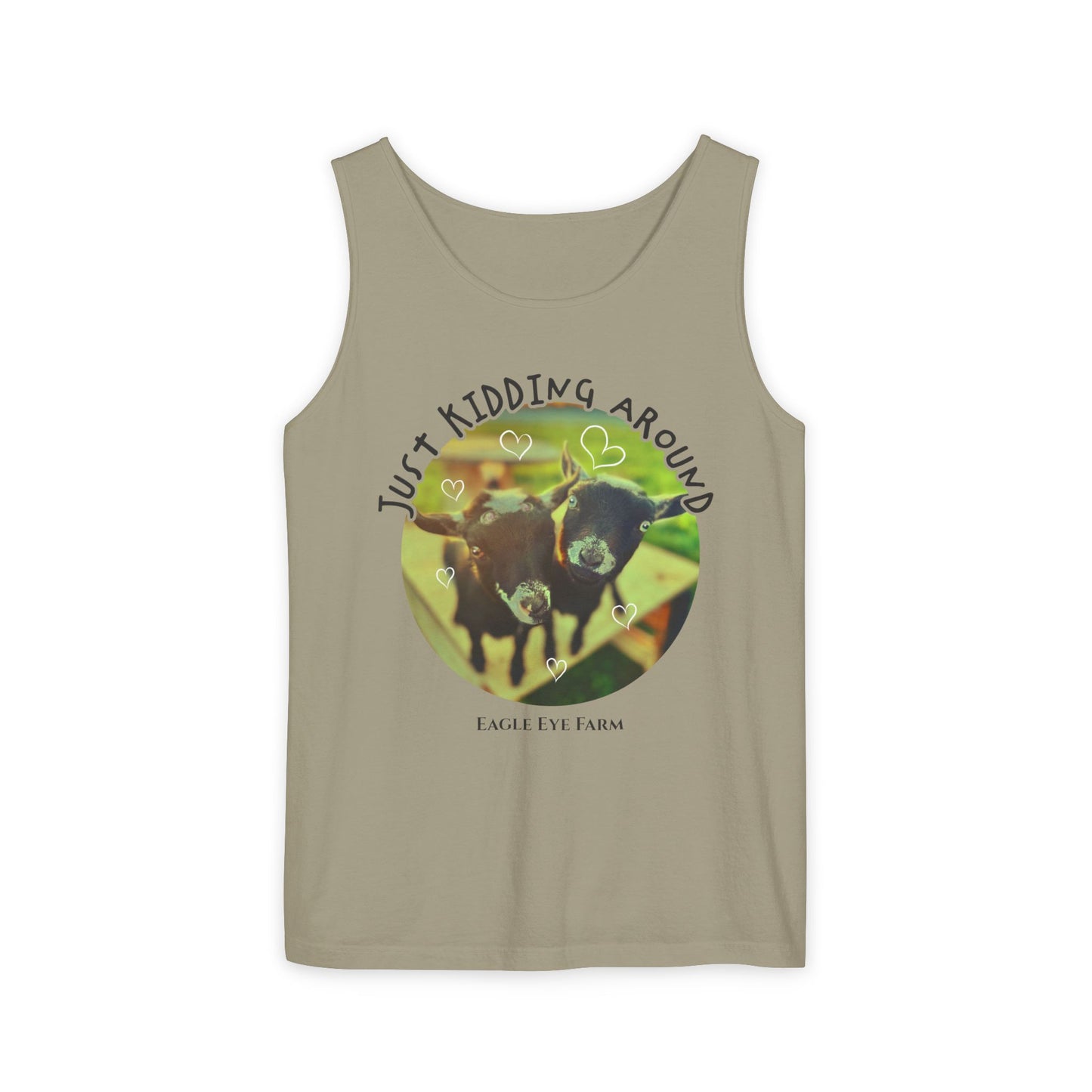 Just Kidding (goat) Tank Top