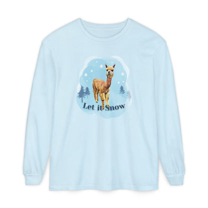 Unisex Garment-dyed Long Sleeve T-Shirt