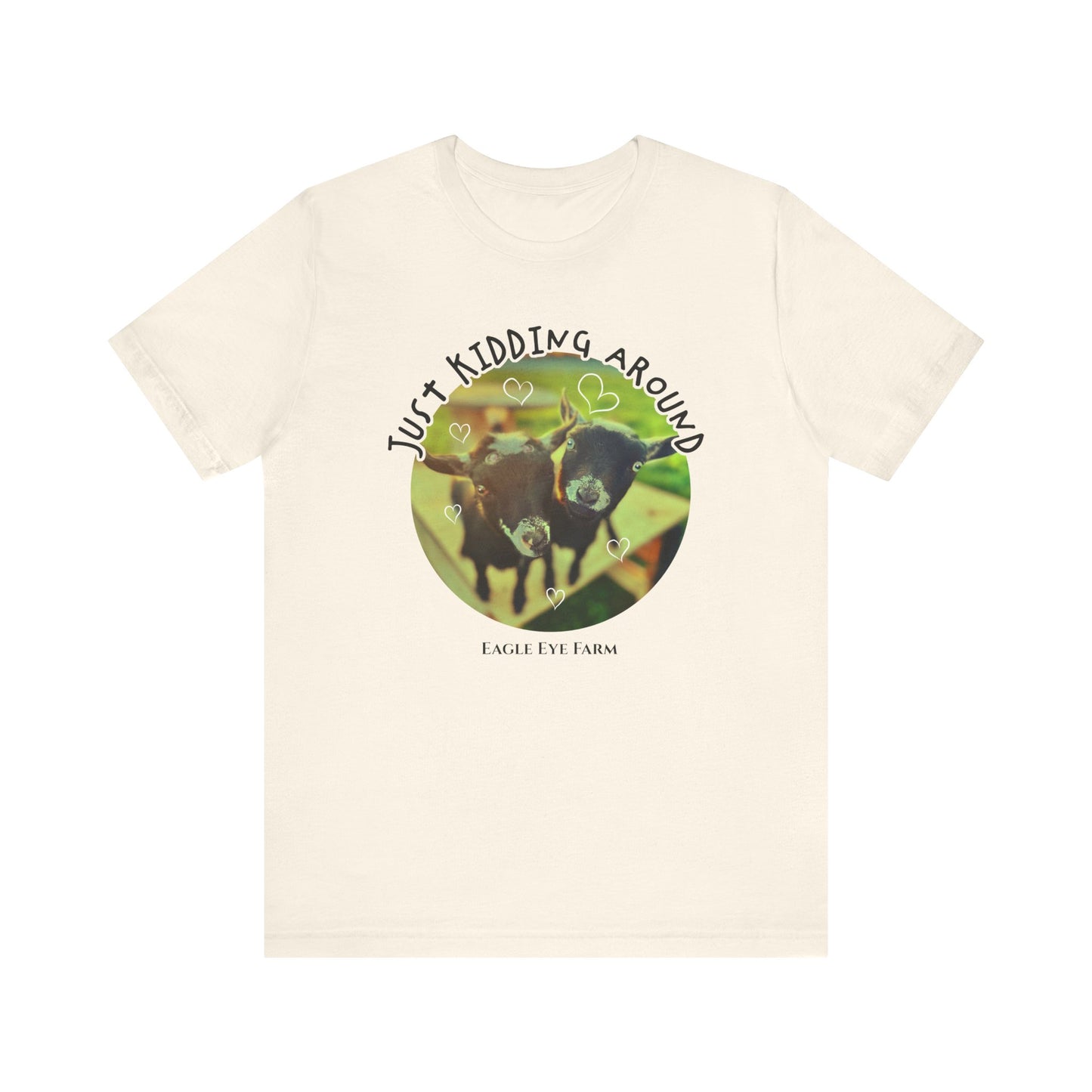 just kidding (goat) Short Sleeve