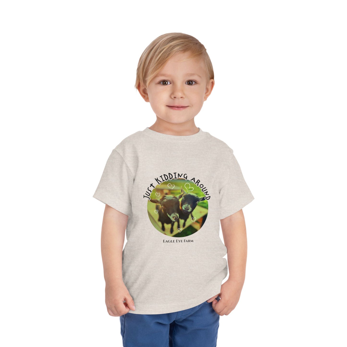 kidding around(goat) Toddler Short Sleeve