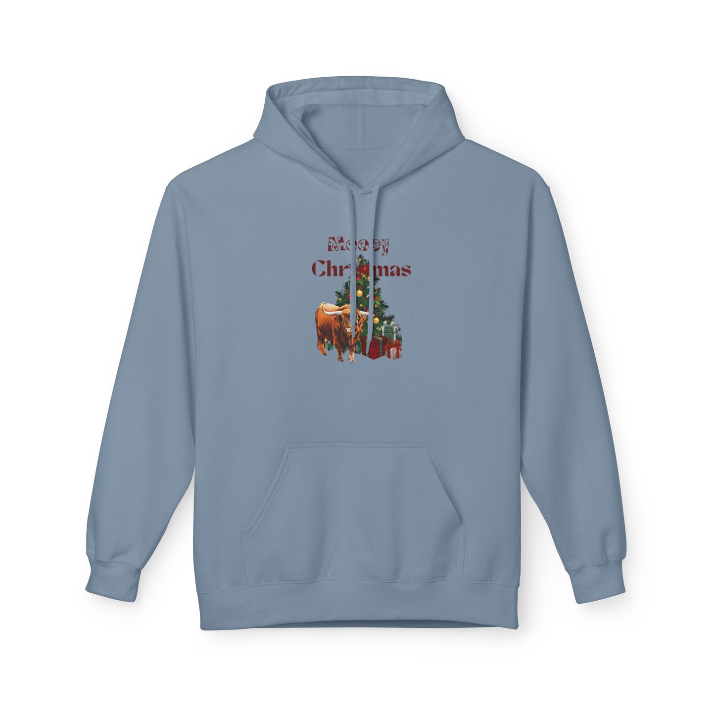 Mooey Christmas Fleece Hoodie