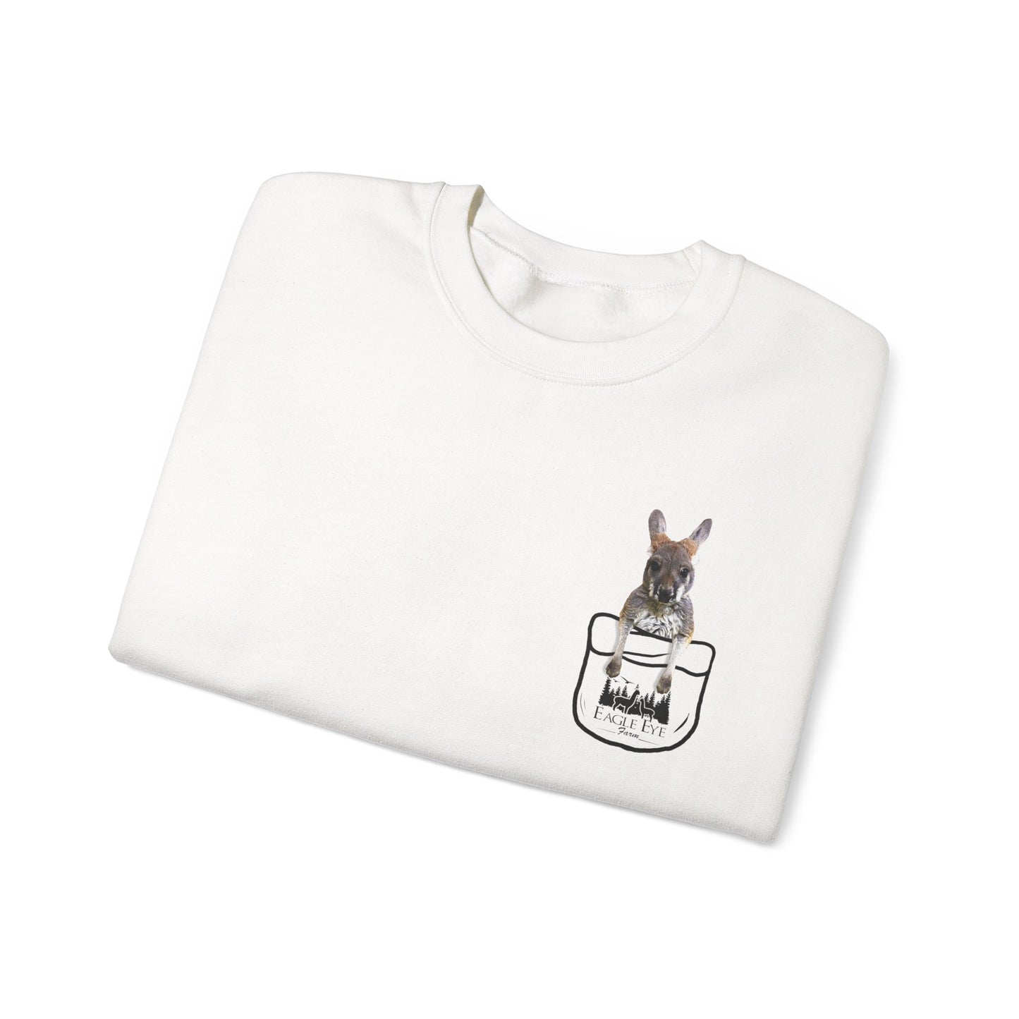 Pocket Pals Kangaroo Crewneck