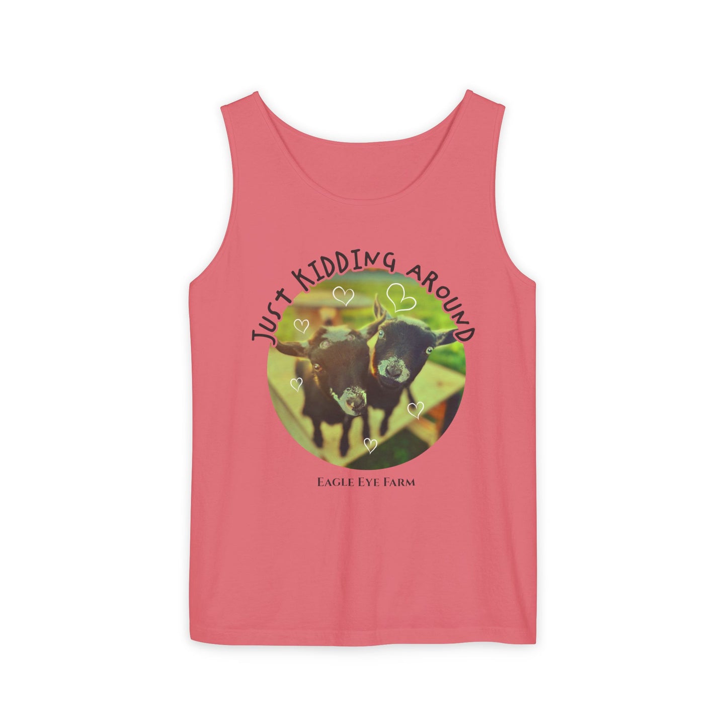 Just Kidding (goat) Tank Top