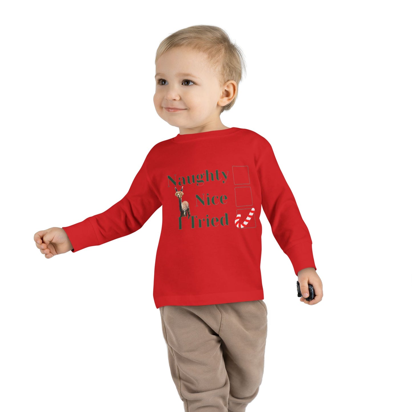 Naughty Toddler Long Sleeve Tee