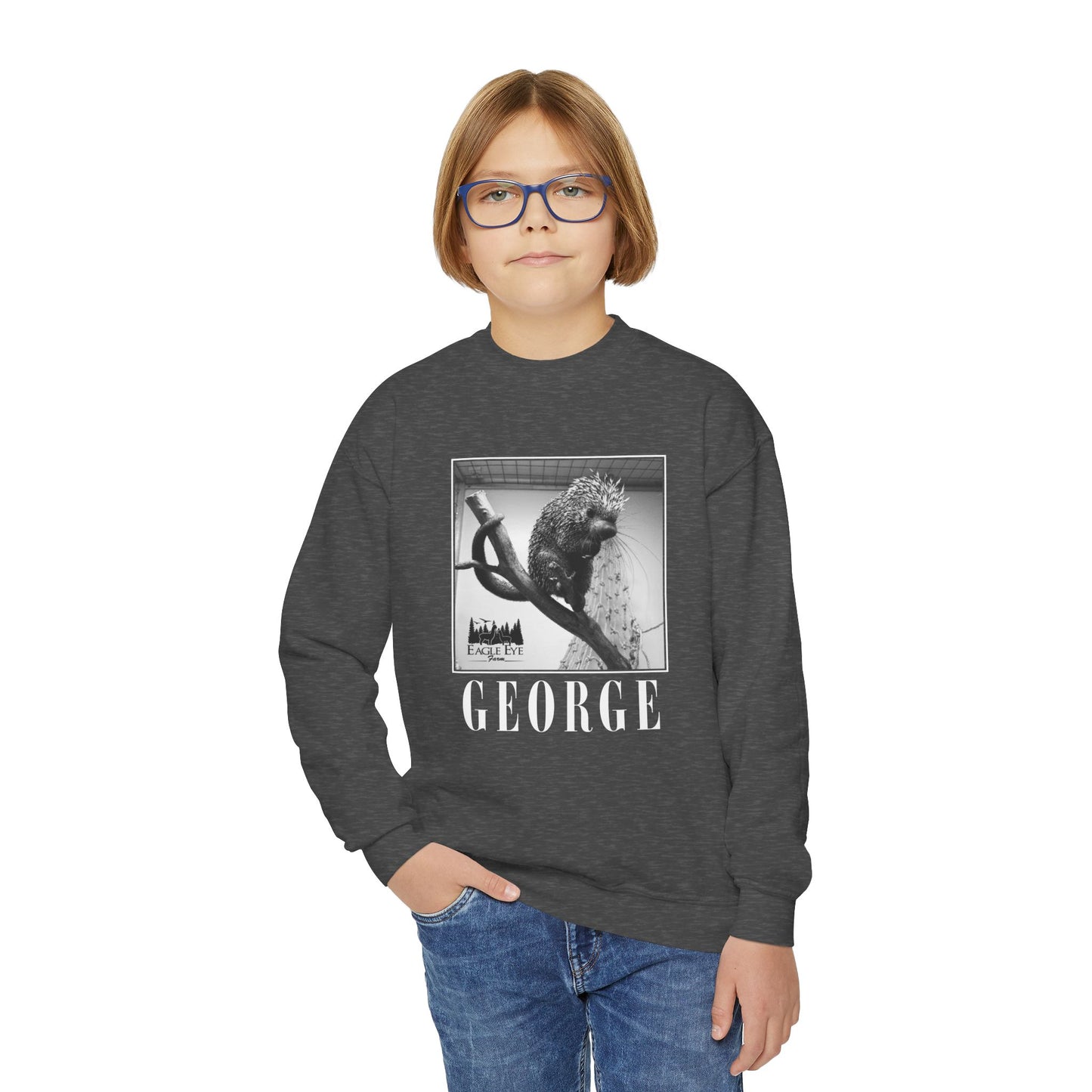 Porcupine Youth Crewneck Sweatshirt