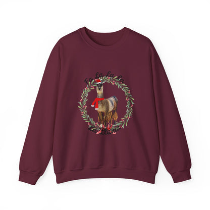 Fa La Llama Crewneck Sweatshirt