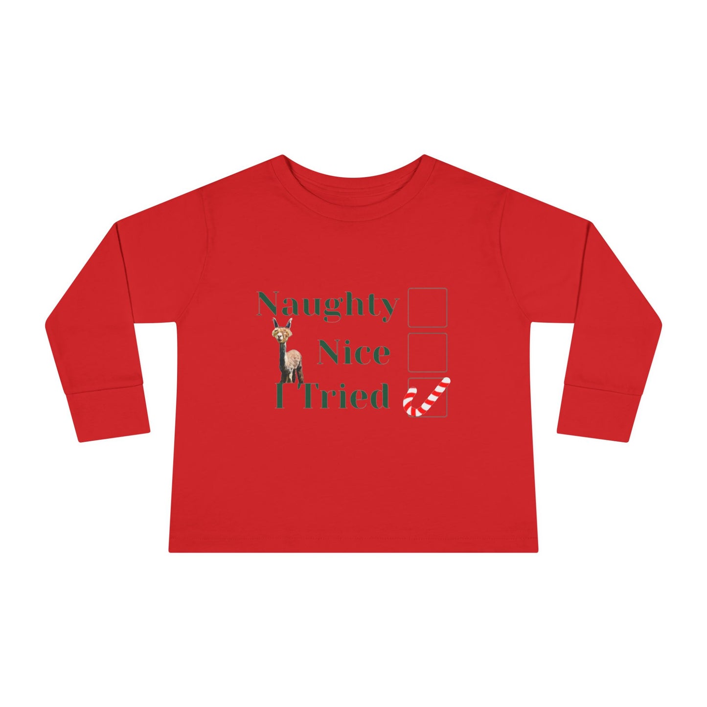 Naughty Toddler Long Sleeve Tee