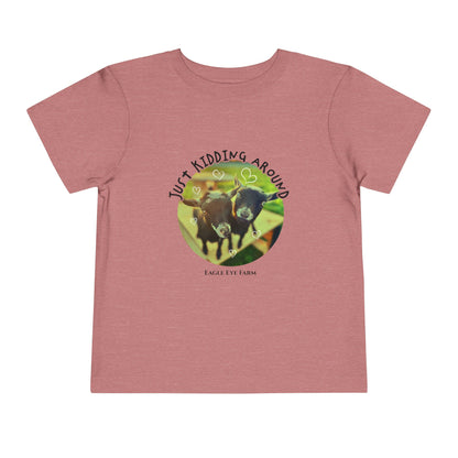 kidding around(goat) Toddler Short Sleeve