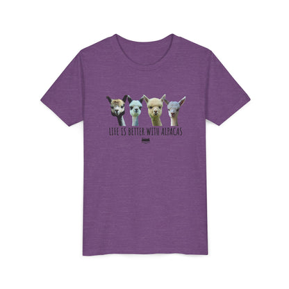 Life's better with Alpacas Youth Tee