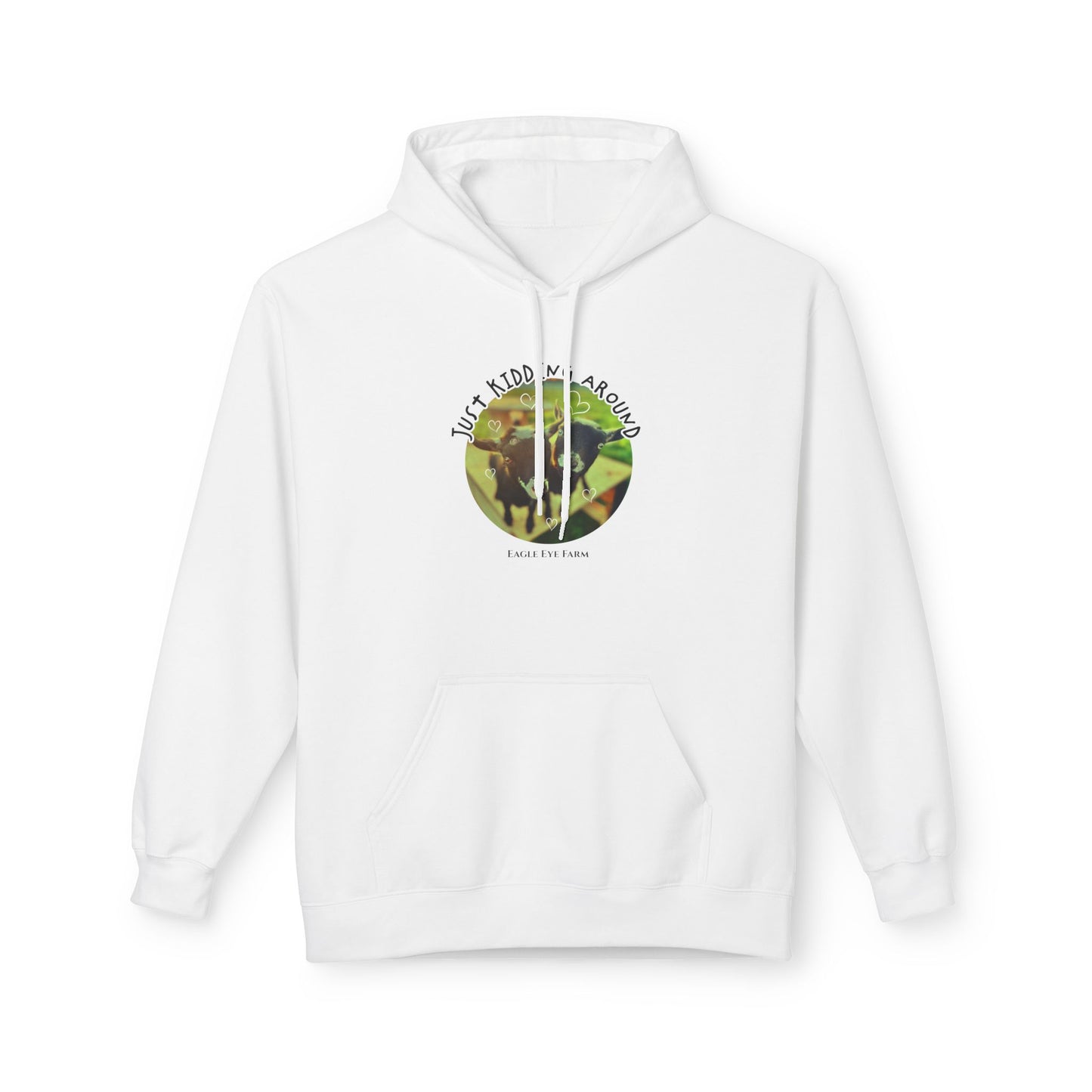 Kidding Around (goats)Hoodie