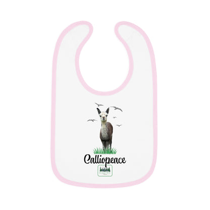 Copy of Baby Contrast Trim Jersey Bib