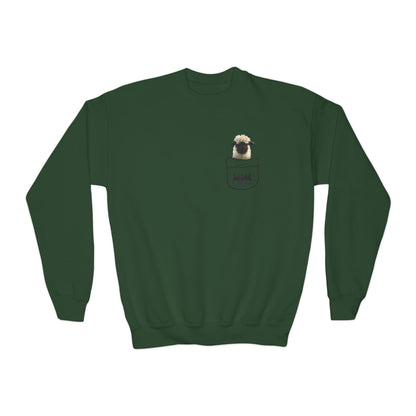 Pocket Pals Sheep Youth Crewneck