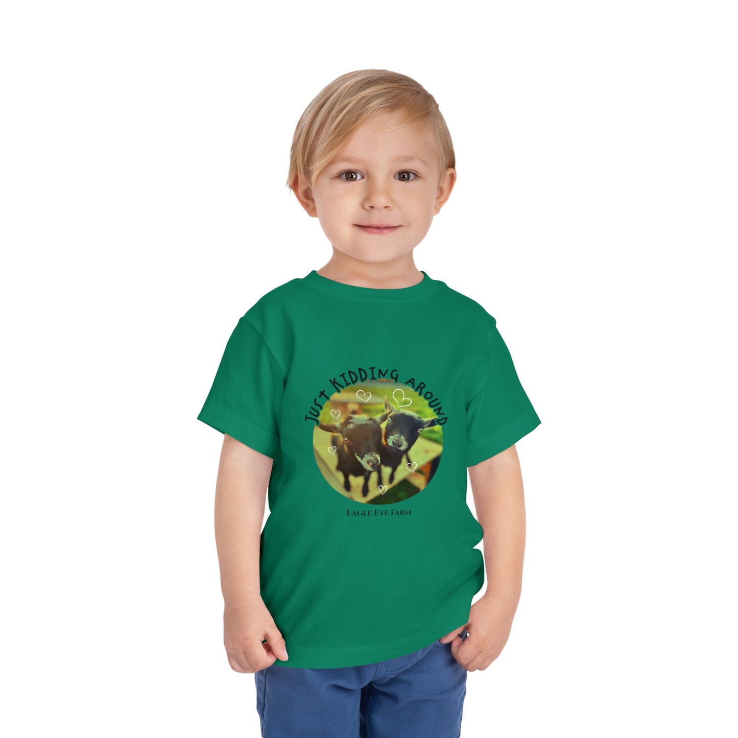 kidding around(goat) Toddler Short Sleeve