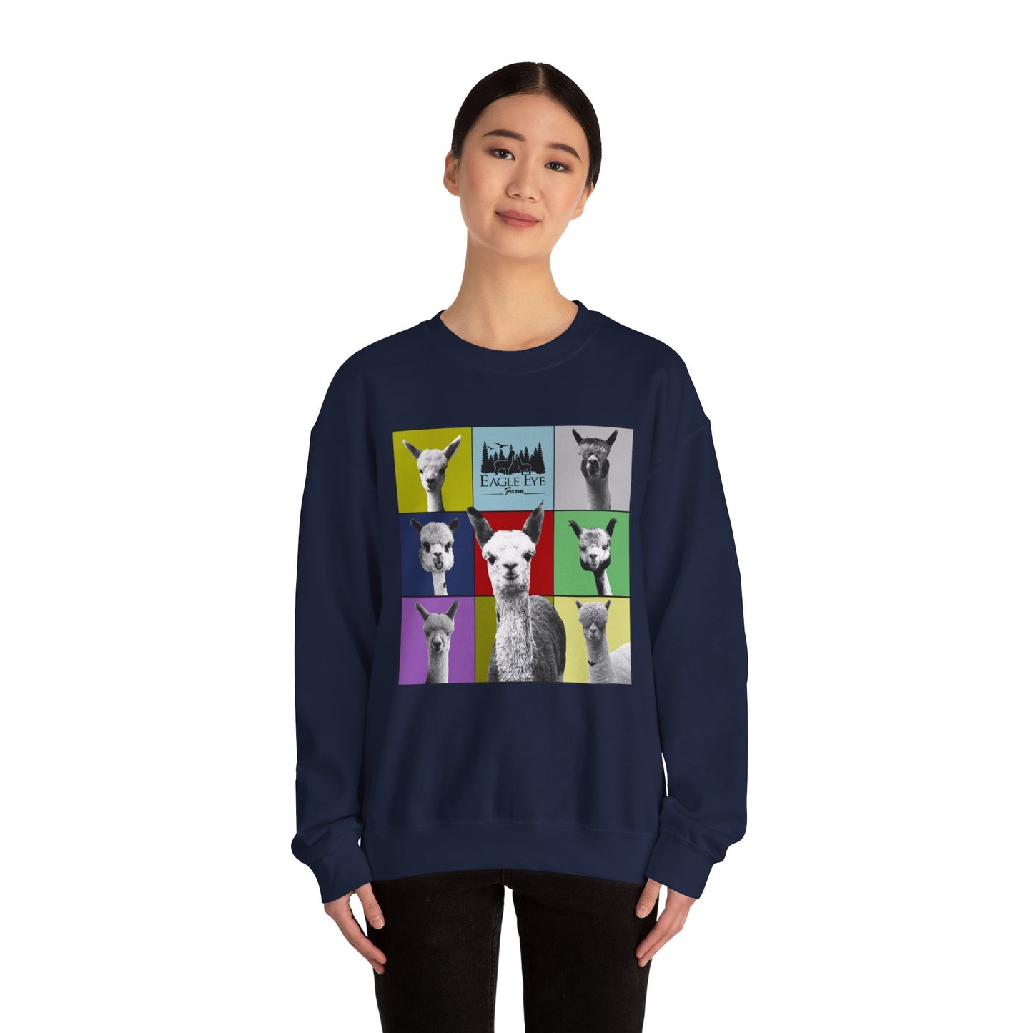 Colorful Crewneck Sweatshirt