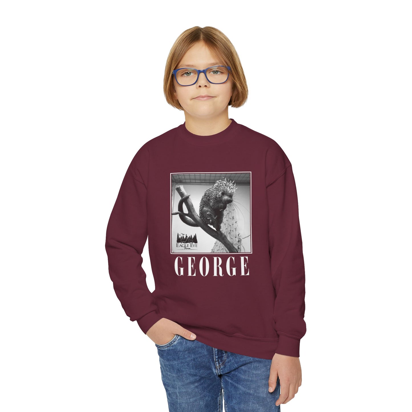 Porcupine Youth Crewneck Sweatshirt