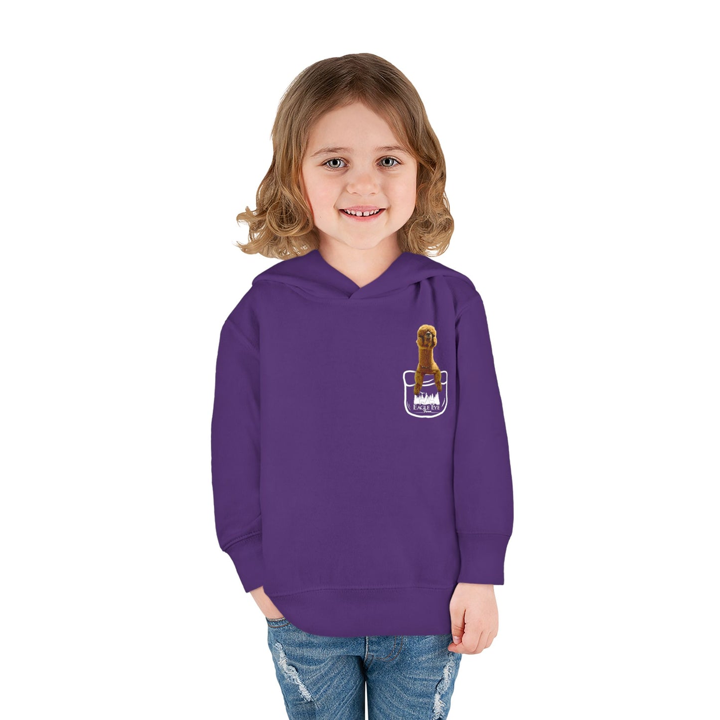 Pocket Pals Alpaca Toddler Hoodie