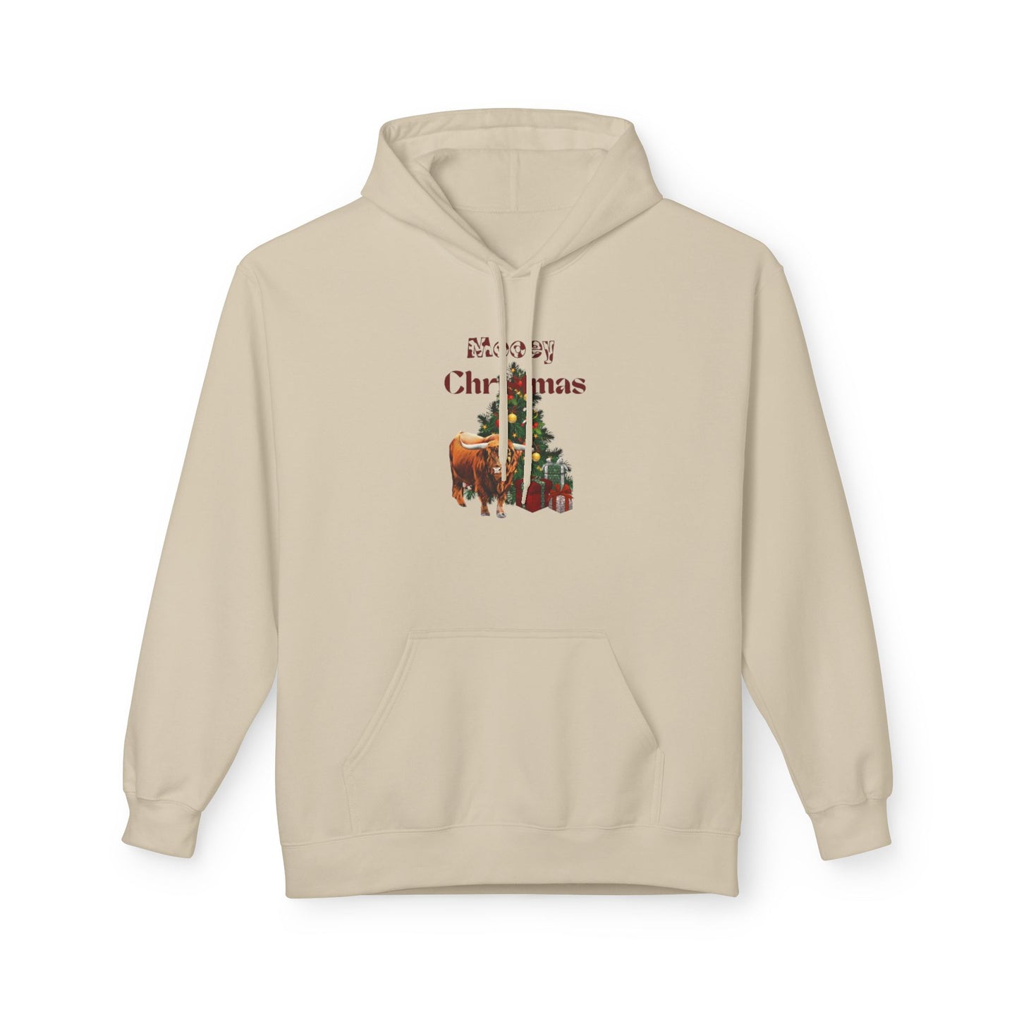 Mooey Christmas Fleece Hoodie
